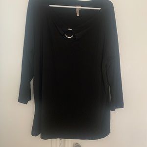 🌹 3/$15 Black Blouse